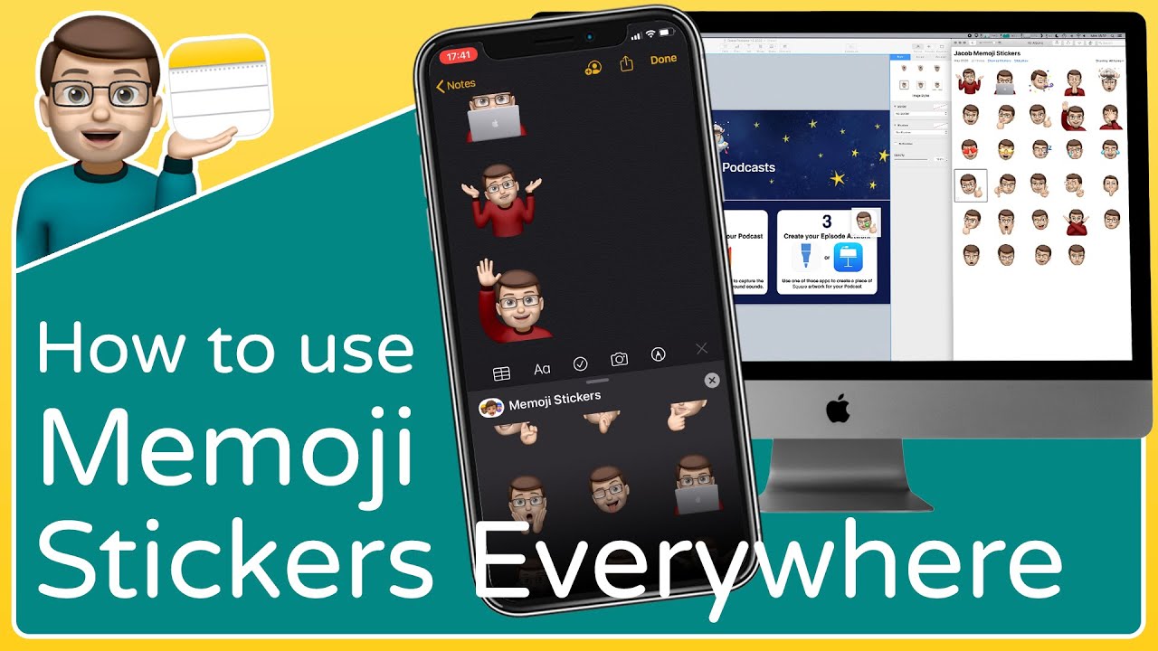 How To Save Memoji Stickers So You Can Use Them Anywhere On Ios And Macos -  Youtube