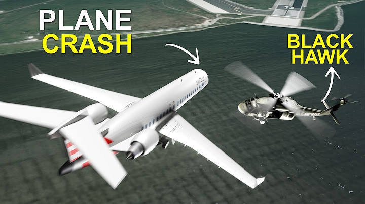 Plane Crash with Black Hawk Helicopter Explained