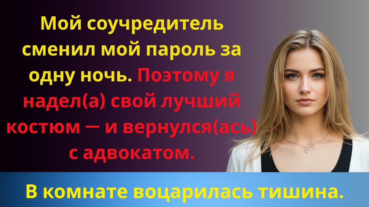 Он думал, что я уйду тихо — он сильно ошибся#предательство #месть #бизнесистория