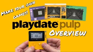 This FREE game maker is AMAZING | Playdate console pulp overview | Playdate pulp complete guide