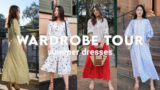 WARDROBE TOUR | My Entire Summer Dress Collection + Outfit Ideas