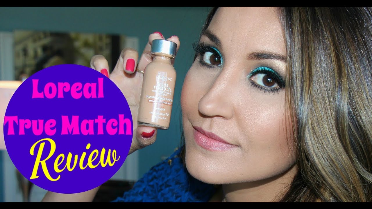 Loreal True Match Review & Aplicação YouTube