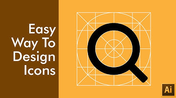 How To Draw Icons Using Grid | Adobe Illustrator