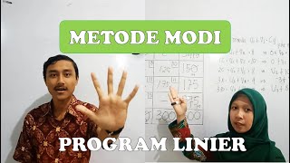 Metode MODI Program Linier