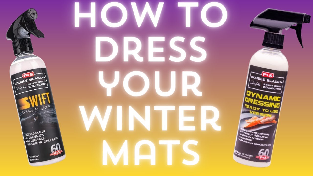 Как подготовить зимние коврики