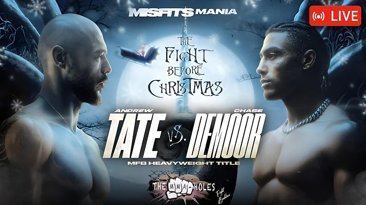 🔴ANDREW TATE x CHASE DEMOOR | LIVE BOXING STREAM