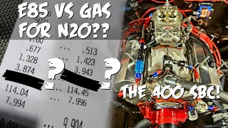 E85 vs Gas for Nitrous + 3.89 vs 4.30 gears, The ultimate comparison video over one year of mods.