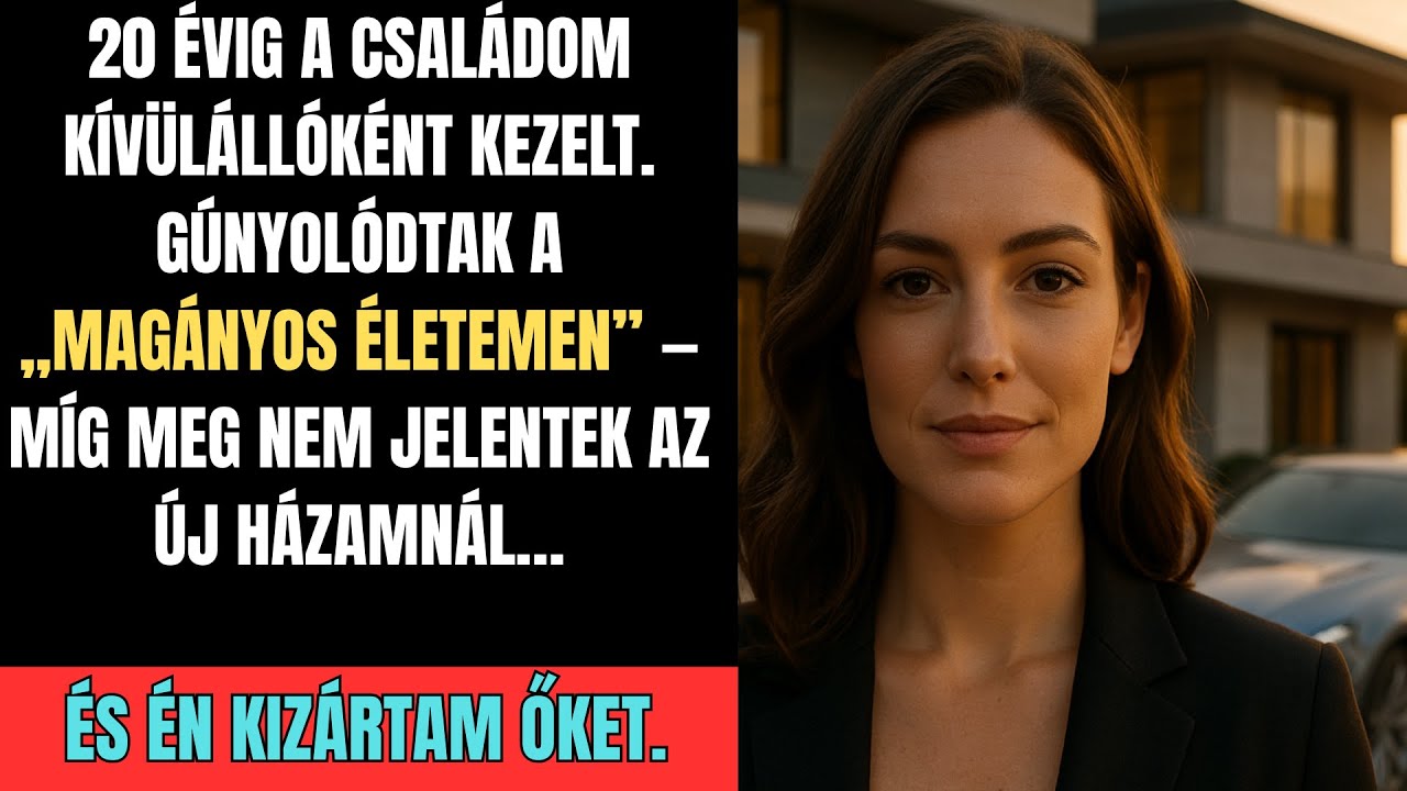 Családom 20 évig gúnyolt — majd megjelentek „közös” házamnál, amit egy 400M$-os üzlet után vettem...