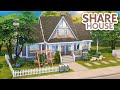 Sibling&#39;s Family Sharehouse // The Sims 4 Speed Build