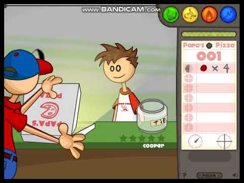 Papa's Pizzeria Y8 Games - YouTube