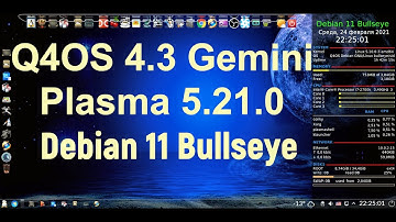 Q4OS 4.3 Gemini Plasma 5.21.0 Debian 11 Bullseye