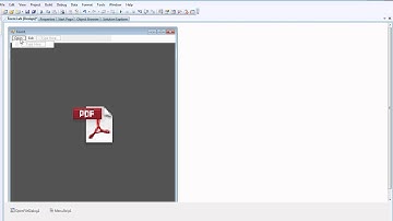 How to make a pdf reader using vb 2008