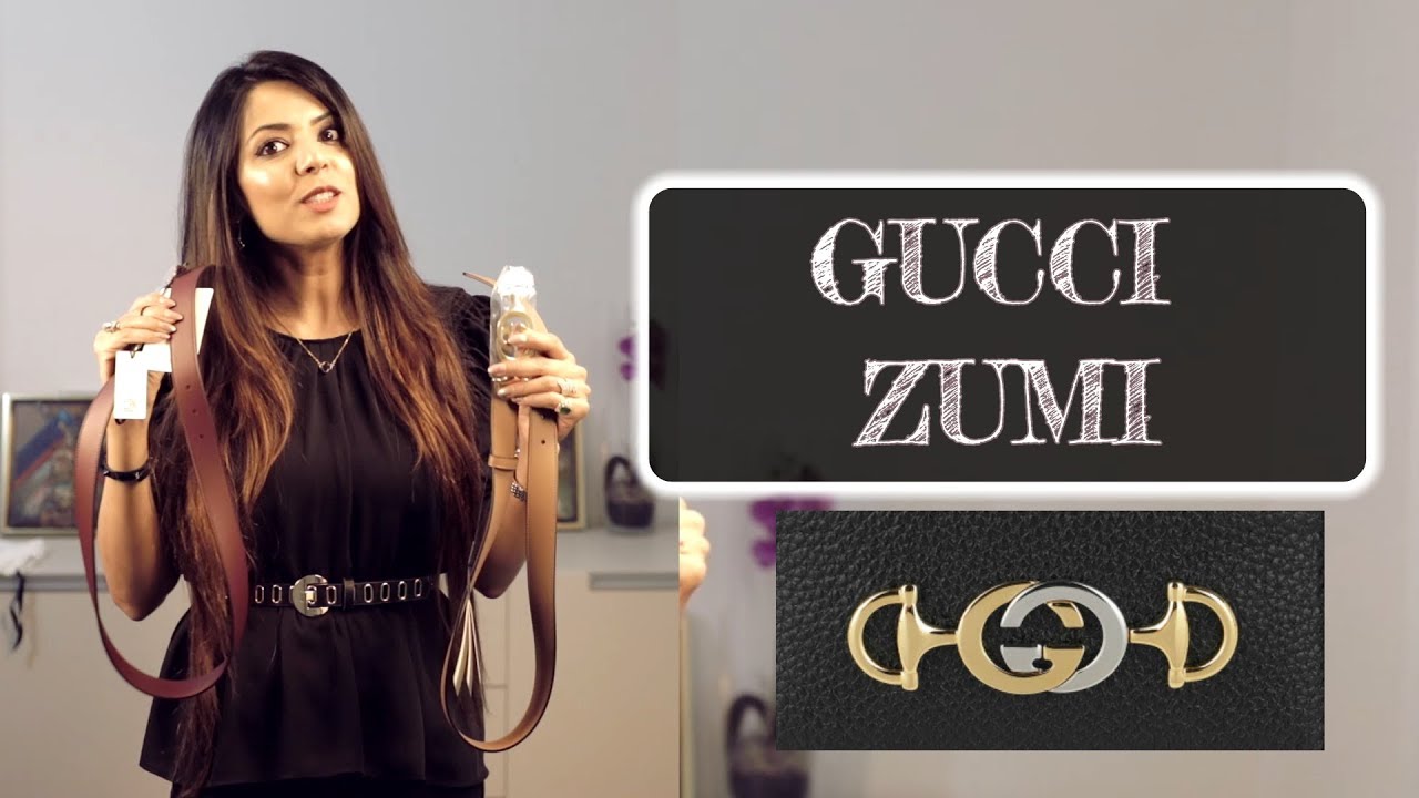 GUCCI ZUMI | LEATHER BELT | LATEST 