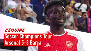 Soccer Champions Tour - Avalanche de buts entre Arsenal et le Barça :  le résumé du match