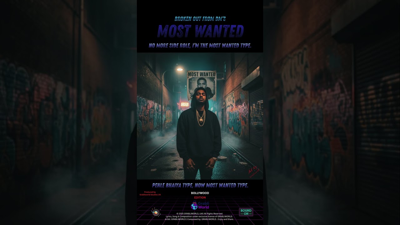 Most Wanted Type (Official Song) | Urdu Hindi Drill Rap