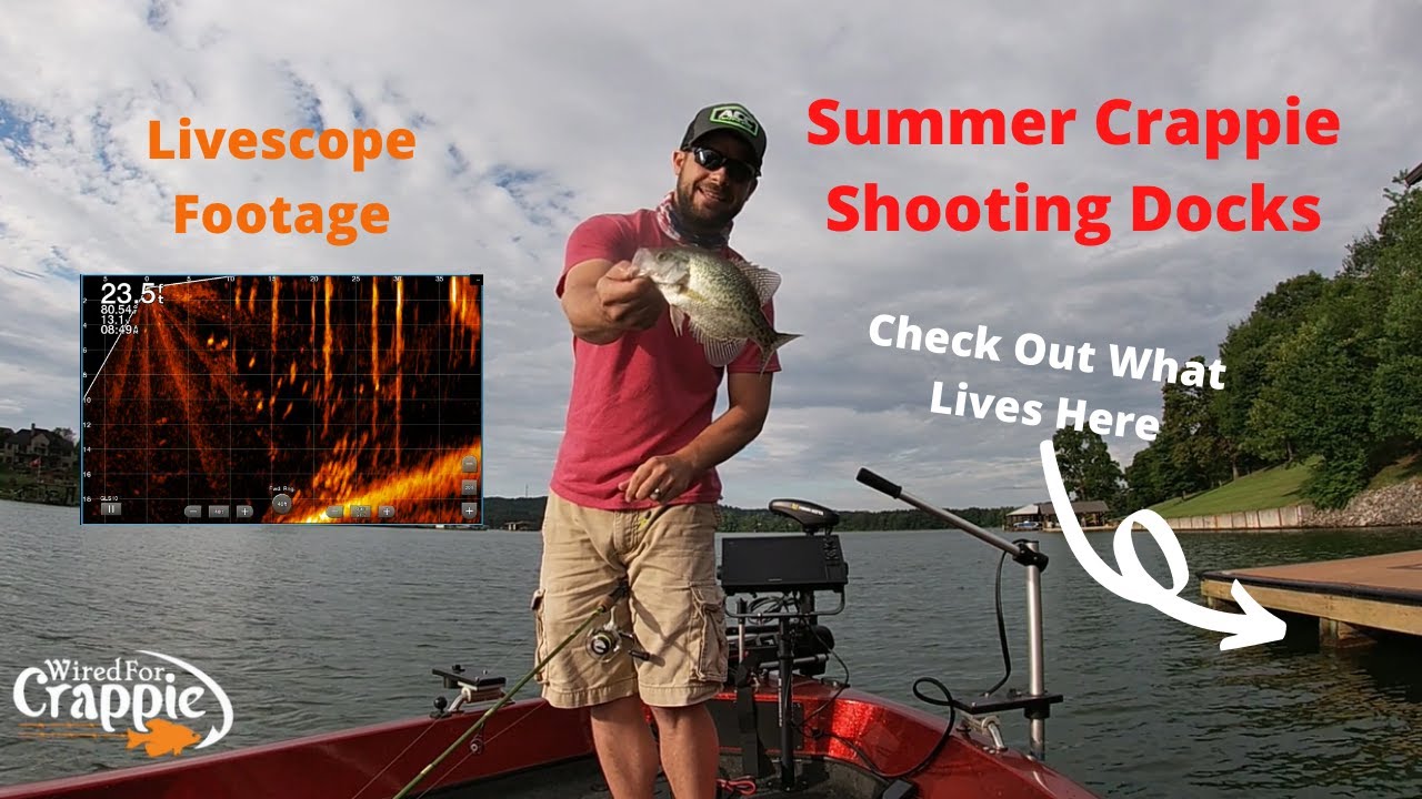 Summer Crappie, How To Shoot Docks