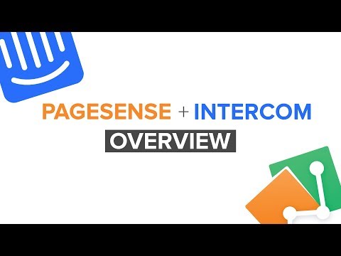 Overview of Zoho PageSense and Intercom Integration