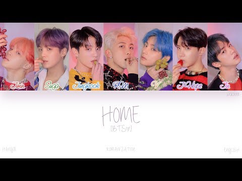 [HAN|ROM|ENG] BTS (방탄소년단) - HOME (Color Coded Lyrics)