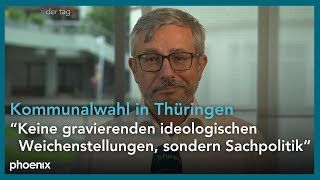 André Knapp (Oberbürgermeister Suhl) u.a. zur Zusammenarbeit mit der AfD in Thüringen | 27.05.24