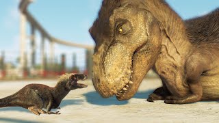 BABY TREX SHOWCASE!!!  Jurassic World Evolution 2 Dominion / Malta DLC Update: Moros Intrepidus