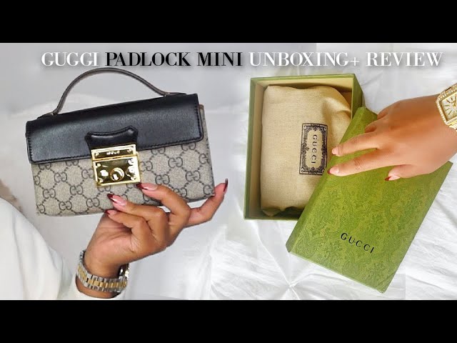 Gucci Padlock Mini Bag: Review & What Fits ✨ #gucci #guccibag  #guccipadlockminibag 