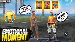 11 Yrs Boy Ask Me For Dj Alok & Diamonds | Crying Moment 😭 | I Gave Him Dj Alok - Garena Free Fire