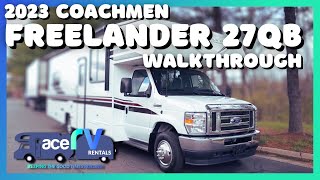2023 Coachmen Freelander 27QB Walkthrough · Ace RV Rentals & Sales
