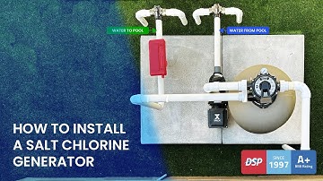 How To Install a Salt Pool System | EASY DIY-Friendly | Adding a Chlorine Generator in 10 minutes!
