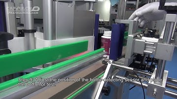 Adjustment for NCT-21200 Positioning Automatic Labeling Machine