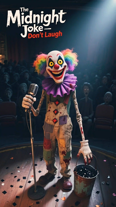 The Clown Froze Everyone at Midnight... But Left One Alive 🎪😱 | Horror Story Short #horror