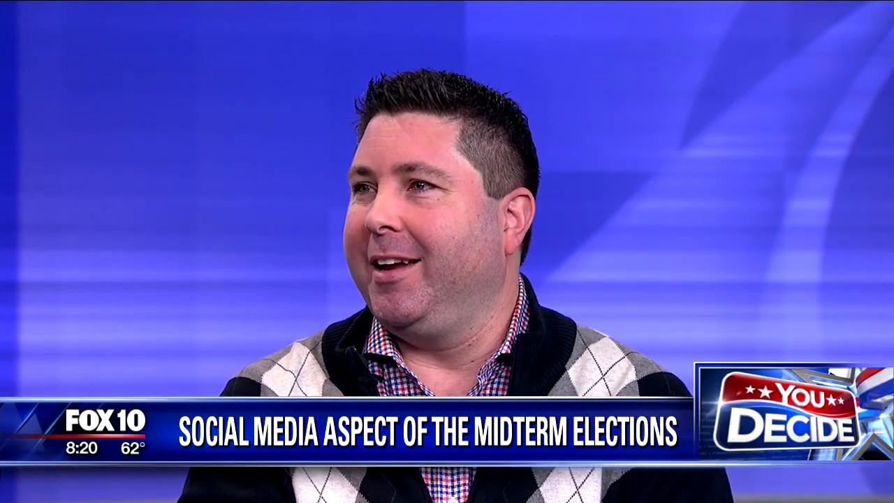 Social media and the 2018 midterm elections | Talking with Fox 10 Phoenix