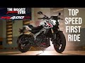 Bajaj Pulsar NS400Z Top Speed First Ride Review