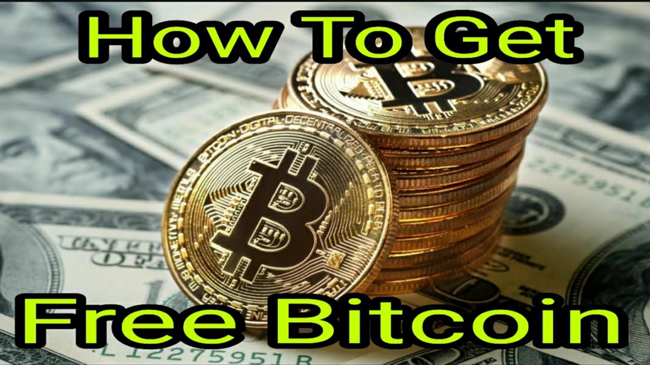 easy ways to get free bitcoins