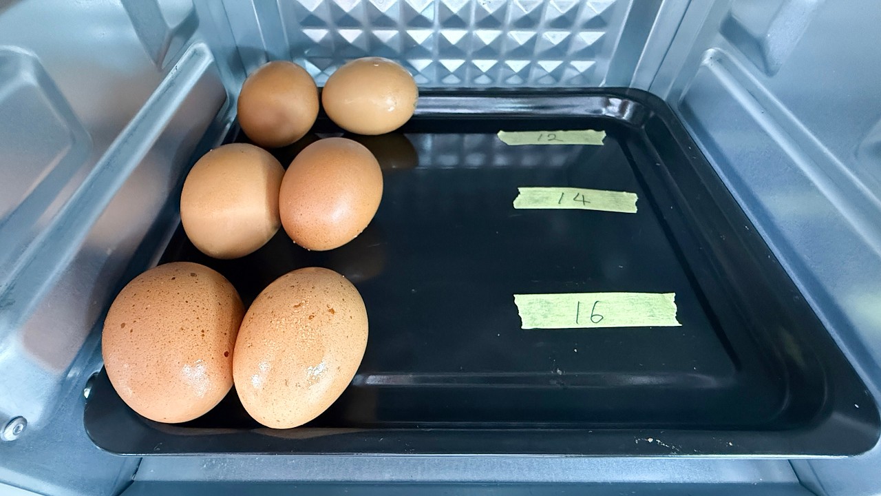 에어프라이어 계란 (반숙부터 구운계란까지)