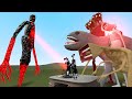 NEW THE GIANT WITH RED DOTS VS TREVOR HENDERSON CREATURES!! Garry's Mod