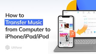 Transfer Music from Computer to iPhone In Few Seconds ⚡(With or Without iTunes)