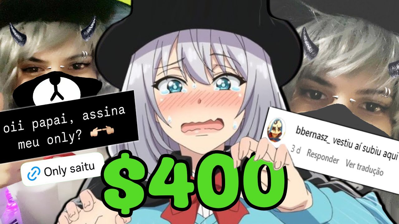 mandaram R$400 REAIS pra mim VIRAR um FEMBOY