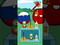 Soviet union play game of replacing toys in correct position  countryballs