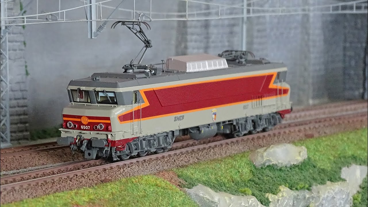 Ls Models 10312 Locomotive électrique CC 6507 SNCF, Arzens, logo