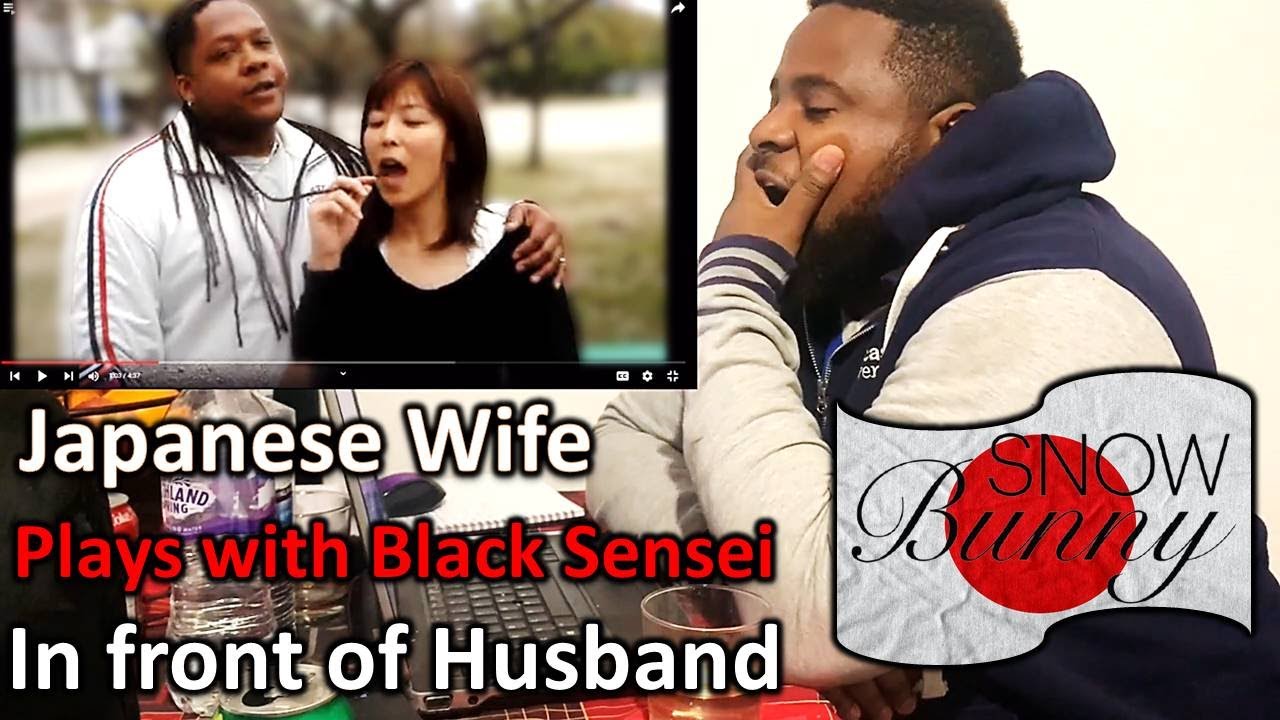 Japanese Wife Flirts With Black Sensei In Front of Husband Reaction ankokugaiBOSS