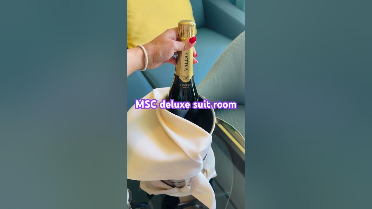 MSC Cabin // Deluxe Suite room // Aurea Cabin MSC Armonia #shorts #cruise #holiday #msc