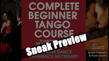 COMPLETE BEGINNERS COURSE sneak preview @Tanguitoacademy @PDuarteTango