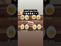 مدة سلق البيض الصحيحه