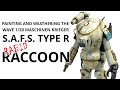 Painting and weathering the maschinen krieger safs type r rabid raccoon