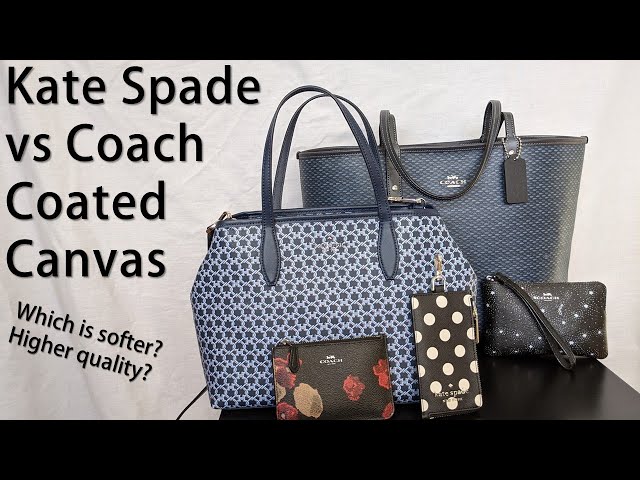 Kate Spade vs Coach Coated Canvas: Different Approaches to a High Quality  Material 