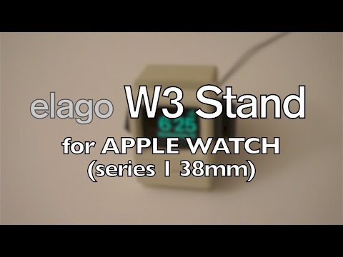 elago W3 stand - 애플워치용 스탠드 개봉기 (38mm)