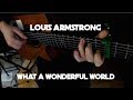 Kelly Valleau - What A Wonderful World (Louis Armstrong) - Fingerstyle Guitar