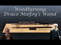 Making Draco Malfoy&#39;s Wand - from real Hawthorn Wood!