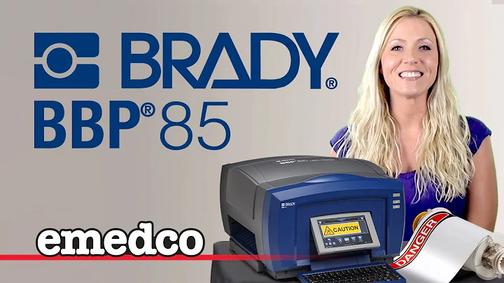 Brady BBP85 Sign and Label Printer | Emedco Video
