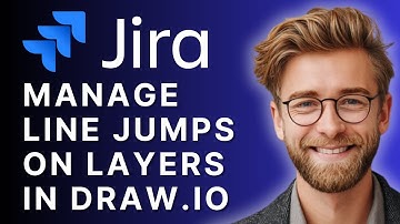 How to Manage Line Jumps on Layers in draw.io Diagrams for Confluence and Jira | 2025 Tutorial